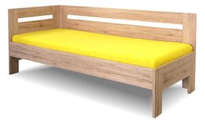 Zvýšená postel s bočnicí Erika, 90x200 cm - Levá