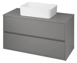 Cersanit Crea - závěsná skříňka pod umyvadlo 100cm, šedá, S924-020
