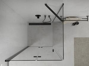 Mexen Lima sprchový kout 70x70 cm, průhledná, černá, 856-070-070-70-00