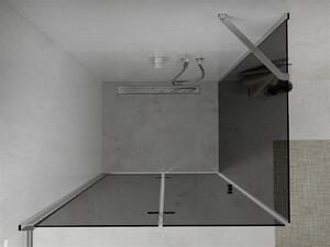Mexen Lima sprchový kout 100x70cm, 6mm sklo, chromový profil-šedé sklo, 856-100-070-01-40