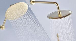 Rea Lungo - Podomítkový sprchový set, zlatá, REA-P4110