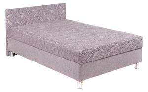 Čalouněná postel Zuzana, s čelem a úložným prostorem, 110x200