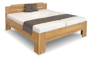 Dvoulůžková postel Grand, 180x200, masiv dub