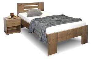Zvýšená postel ROSA, masiv smrk, 90x200