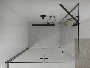 Mexen Lima sprchový kout 100x90 cm, průhledná, černá, 856-100-090-70-00