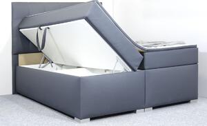 Americká postel boxspring MORANDI, s matrací a topperem, 180x200