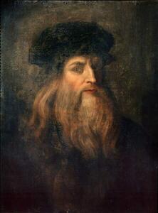 Obrazová reprodukce Presumed Self-portrait of Leonardo da Vinci, Vinci, Leonardo da