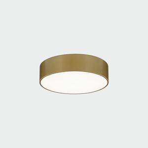 ACB Iluminacion Stropní LED svítidlo ISIA, 18W, ø 30 cm, CRI90, CCT switch 2700-4000K Barva: Zlatá, Stmívání a řízení: ON/OFF