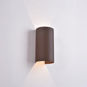 ACB Iluminacion Venkovní LED svítidlo KOWA, v. 25 cm, 2x5,5W, CRI90, CCT switch 2700-3000K, IP65 Barva: corten