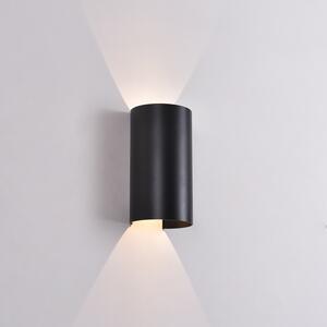 ACB Iluminacion Venkovní LED svítidlo KOWA, v. 25 cm, 2x5,5W, CRI90, CCT switch 2700-3000K, IP65 Barva: Černá