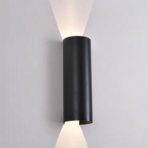 ACB Iluminacion Venkovní LED svítidlo KOWA, v. 40 cm, 2x5,5W, CRI90, CCT switch 2700-3000K, IP65 Barva: Černá