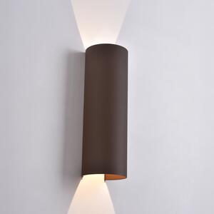 ACB Iluminacion Venkovní LED svítidlo KOWA, v. 40 cm, 2x5,5W, CRI90, CCT switch 2700-3000K, IP65 Barva: corten