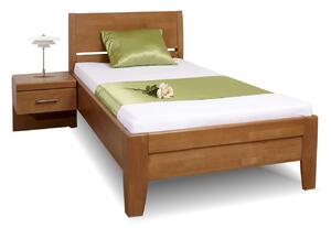 Zvýšená postel jednolůžko z masivu CONCEPTA 2, 90x200, masiv buk