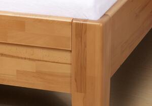 Zvýšená postel Concepta 1, s úložným prostorem, masiv buk