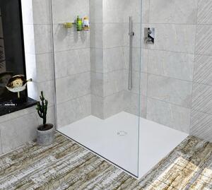 Polysan, FLEXIA sprchová vanička z litého mramoru s možností úpravy rozměru 90x90x3cm, 71546