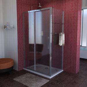 Polysan, LUCIS LINE sprchová boční stěna 800mm, čiré sklo, DL3315