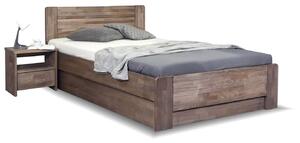 Postel s úložným prostorem ARION 2, 120x200, masiv buk