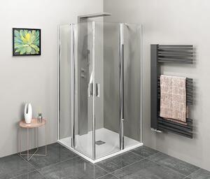 Polysan, ZOOM LINE sprchové dveře 900mm, čiré sklo, ZL1390