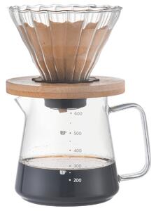 4Home Sada na překapávanou kávu Dripper, 600 ml