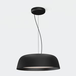 ACB Iluminacion Závěsné LED svítidlo OSLO, 22W, Ø 51 cm, CRI90, CCT switch 2700-4000K Barva: Černá, Stmívání a řízení: ON/OFF
