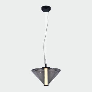 ACB Iluminacion Závěsné LED svítidlo YARA 14,5W, Ø 35 cm, CRI90, 2700K Barva: Fumé