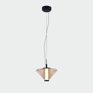 ACB Iluminacion Závěsné LED svítidlo YARA 9,5W, Ø 25 cm, CRI90, 2700K Barva: Amber