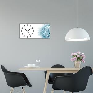 Moderní skleněné hodiny na stěnu Pampeliška pl_zsp_60x30_f_72318363