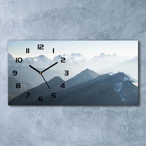 Skleněné hodiny na stěnu Horské vrcholy pl_zsp_60x30_f_72501918