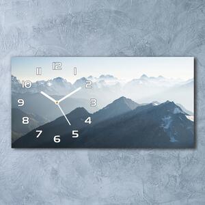 Skleněné hodiny na stěnu Horské vrcholy pl_zsp_60x30_f_72501918