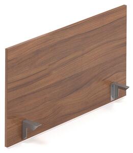 NABYTEK-DESIGNOVY.CZ - PD08 19 - Dělící panel Komfort 80x49 cm, ořech/šedá