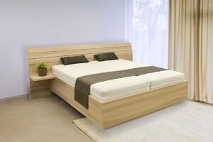 Manželská postel Salmia, s nočními stolky, 160x200, 180x200