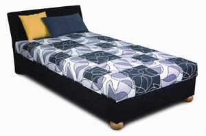 Zvýšená čalouněná postel Zapa 110x200, s úložným prostorem