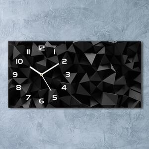 Skleněné hodiny na stěnu tiché Abstrakce 3D pl_zsp_60x30_f_72900268