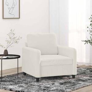 VidaXL Křeslo 60 cm samet [359427] Barva: krémová