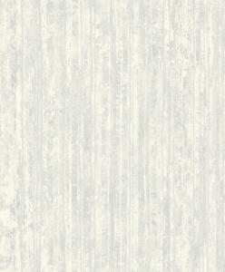 Luxusní bílá vliesová tapeta na zeď s pruhy, 57711, Aurum II, Limonta