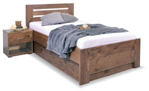 Zvýšená postel s úložným prostorem Rita, masiv smrk, 80x200, 90x200