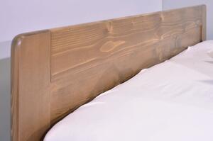 Dvoulůžková postel Mark, masiv smrk, 160x200, 180x200
