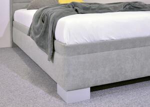 Čalouněná postel Marila, s úložným prostorem, 90x200 cm