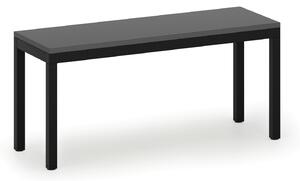 Šatní lavice, sedák - lamino, délka 900 mm, grafit