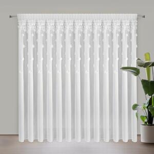 ZÁCLONA NA PÁSCE DIANA3 350X270 CM BÍLÁ
