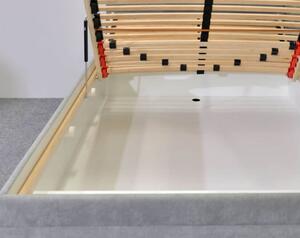 Čalouněná postel Litera, s úložným prostorem, 120x200 cm
