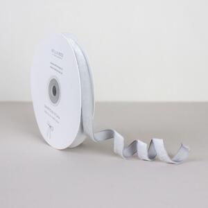 Sametová stuha 1 cm – Grey (10 m)