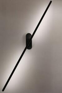 Toolight - LED nástěnná koupelnová lampa nad zrcadlo 92cm 12W 640lm APP372-1W, černá, OSW-09754