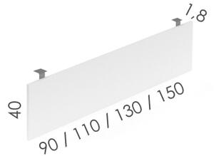 Čelní deska ke stolu EPIC, délka 90cm (Deska z lamina)