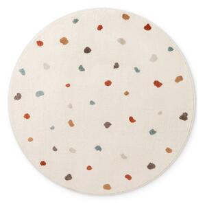 Krémový dětský koberec ø160 cm Funny Dots – Hanse Home