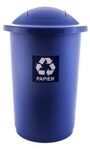 PLAFOR - Koš odpadkový ke třídění odpadu 50l modrý