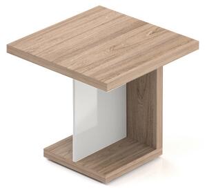 Manažerský konferenční stolek SOLID, čtvercový 80x80cm (Manažerský konferenční stolek SOLID, čtvercový 80x80cm, výška 75cm)