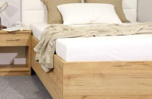 Čalouněná postel s úložným prostorem LA FUTURA, 120x200 cm