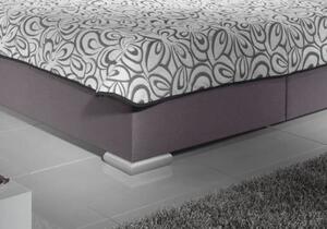 Zvýšená čalouněná postel s úložným prostorem FACILE