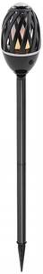 Rabalux 8946 LED zahradní ​svítidlo Flamenco 1x5W | 6lm | 1500-1900K | IP65 - USB, vypínač na těle, černá